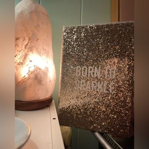 Born to Sparkle Justice notebook with gold lining